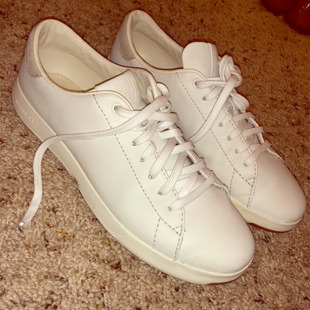 White Cole Haan Grand Pro Sneakers